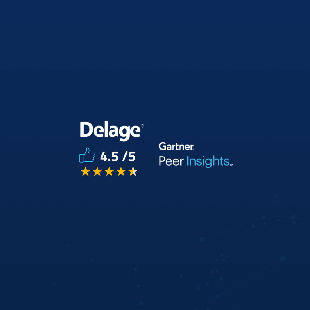 Delage é reconhecida pelos clientes como “Strong Performer” no Gartner Peer Insights™ Voice of the Customer