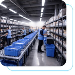 Imagem de uma dark store, modelo indicado para o sucesso do TikTok Shop na logística